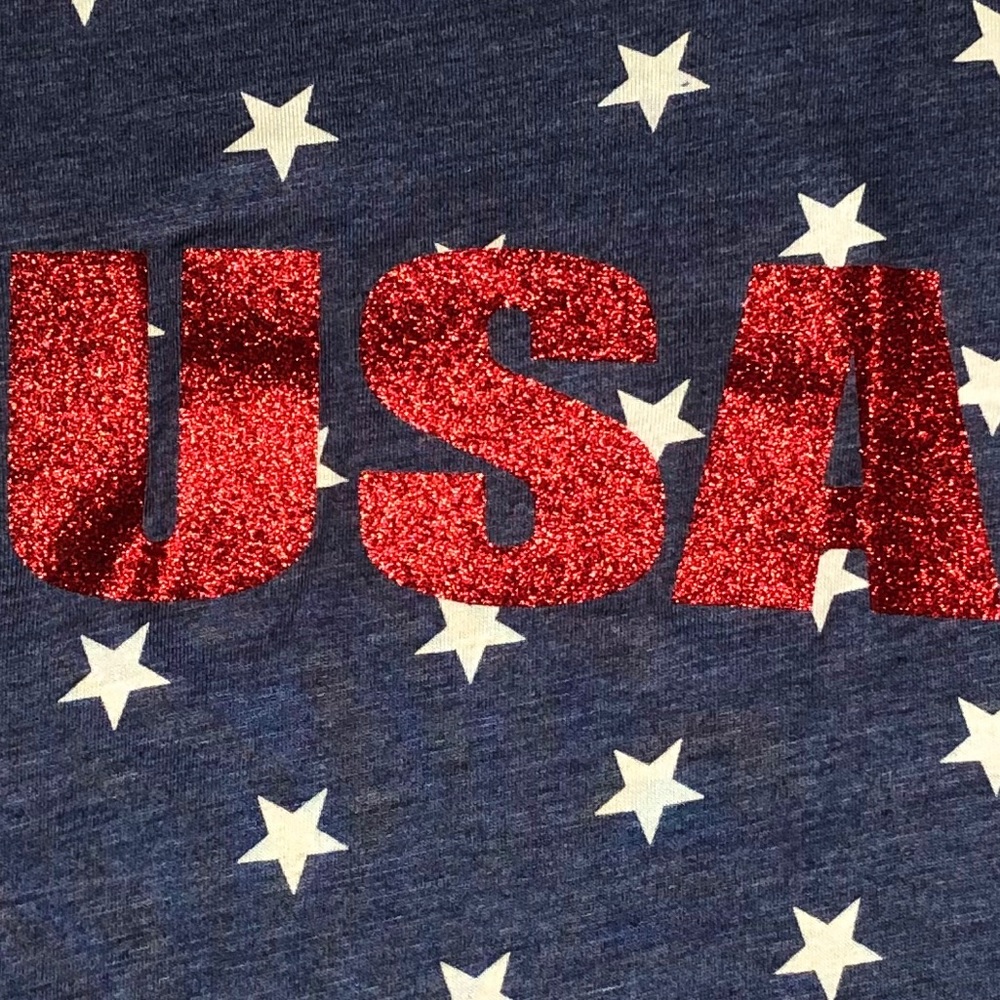 USA Heathered Tee - Picture 4 of 4